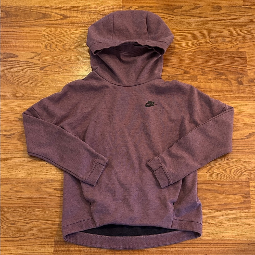 Nike Sportswear Tech Fleece Burgundy Hoodie